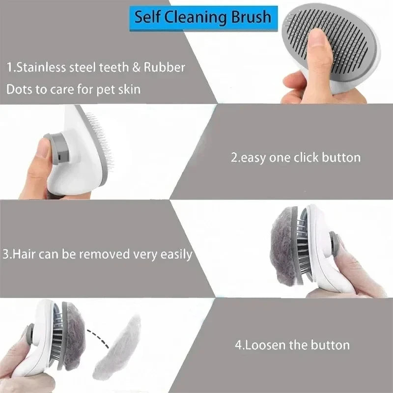 PurePaw Self-Cleaning Brush